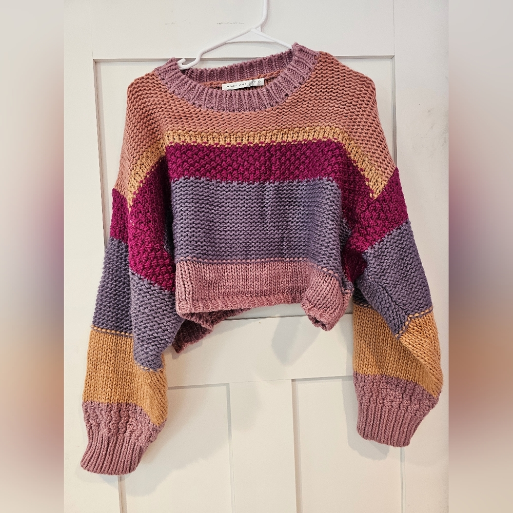 NWT cropped sweater